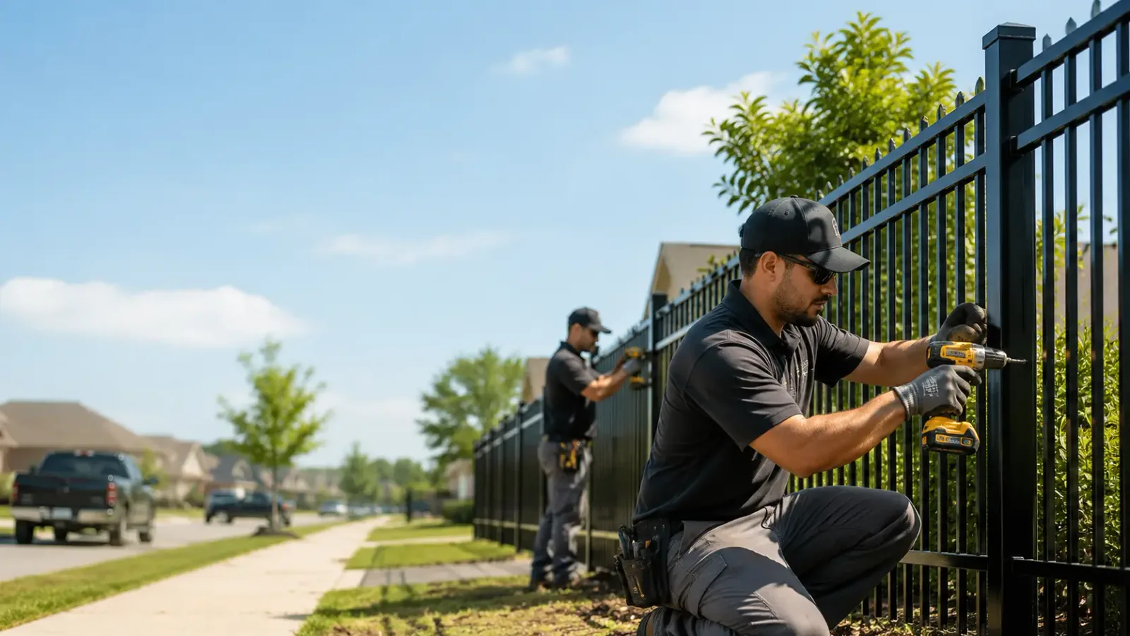 Metal Fence Installation in Omega, OK